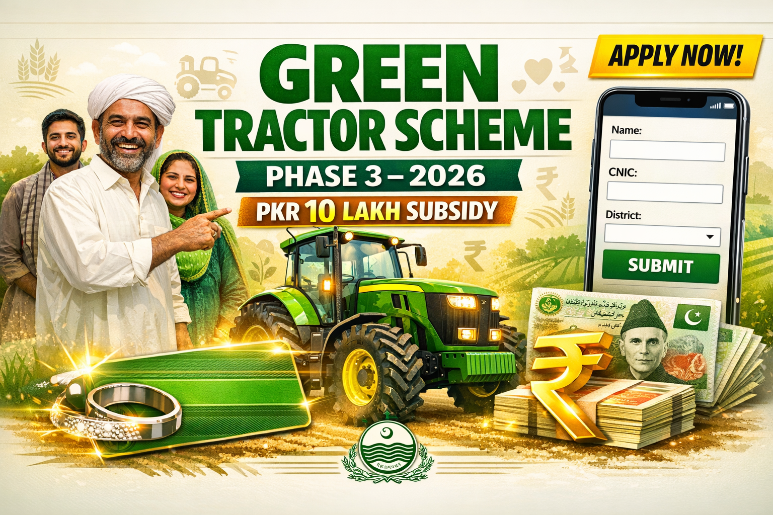 Green Tractor Phase 3 2026