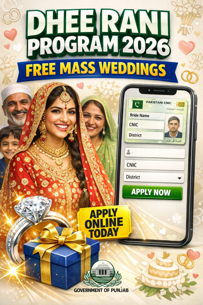 Punjab Dhee Rani Program 2026